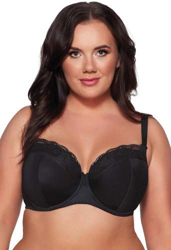 2112 Podprsenka s plnými košíčky Ava - černá