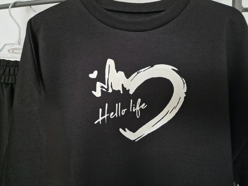 Gaja Dětská mikina Bambarillo černá | Elastická bavlněná mikina