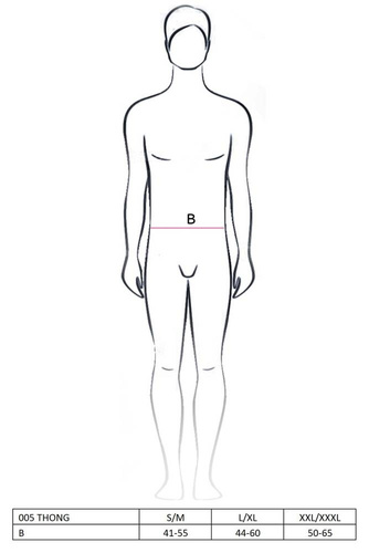 005 Pánská tanga Passion black