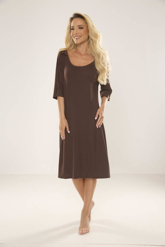 616 Ramona Forex noční košile - hnědá