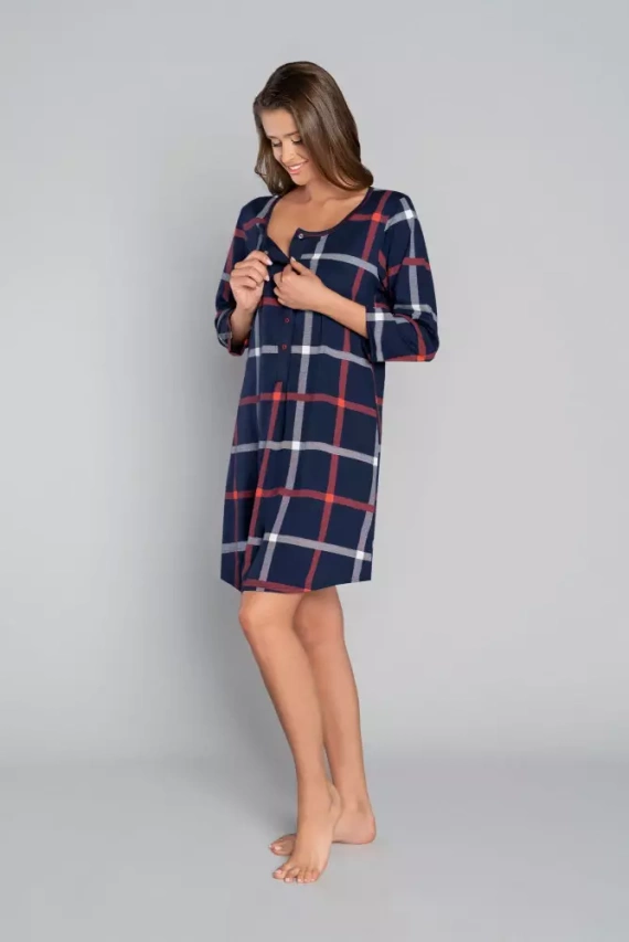 Izera dámské kojící tričko s 3/4 rukávem Italian Fashion - potisk