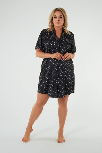 Noční košile Ria s krátkým rukávem Italian Fashion - potisk