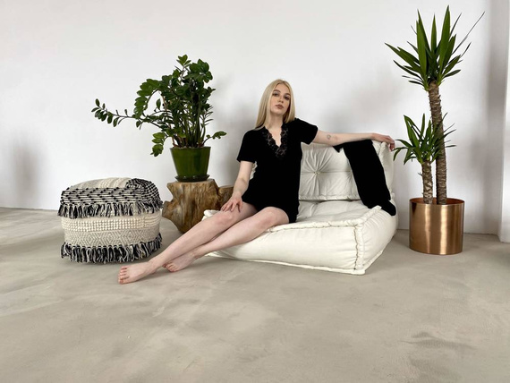 640 Noela Forex noční košile - černá