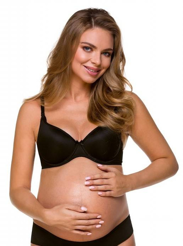 3036 Kojicí podprsenka LUPOLINE - černá