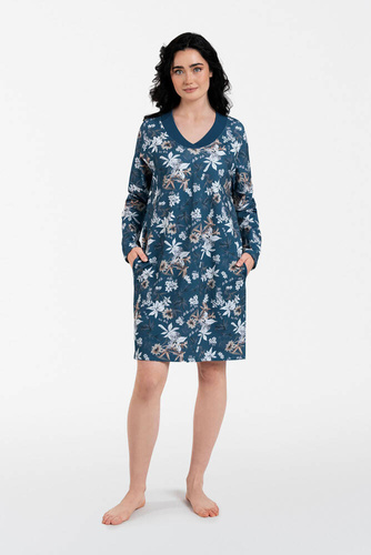 Nikjana dámská tunika s dlouhým rukávem Italian Fashion - potisk