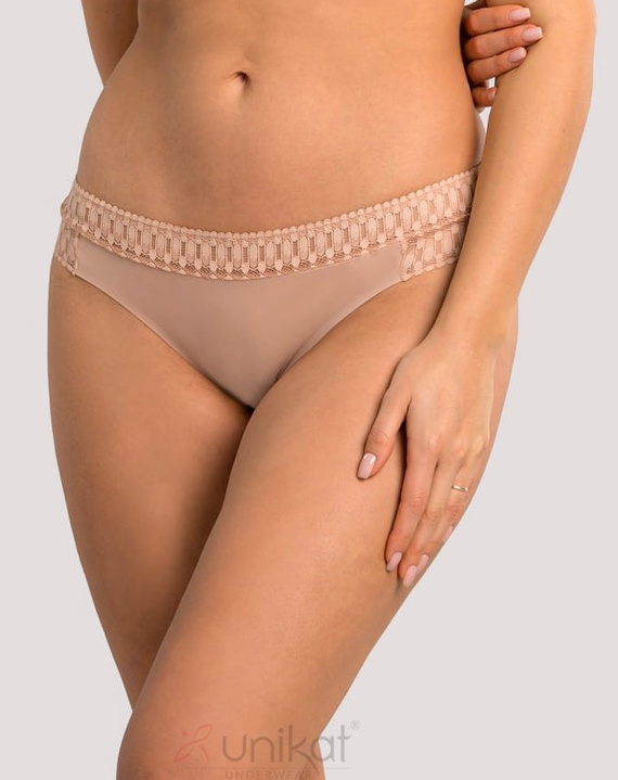 Dámské kalhotky Kora Unikat béžové - elegantní a pohodlné, elastický střih