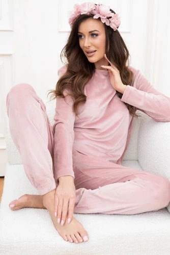 Akara Dámská souprava Italian Fashion - pudrově růžová