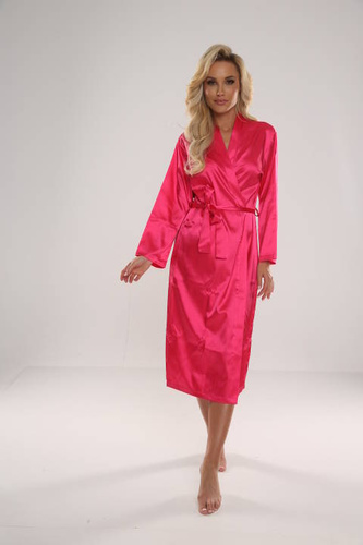 798 Klasický dámský župan Forex - malinový