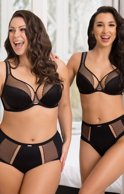 K 441/1 Luisse soft bra Gorsenia - černá