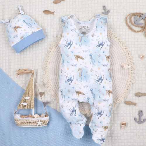 ABN-5449 Sea Of Joy Nini - organická bavlna, pohodlné zapínání