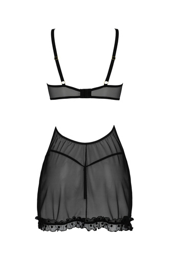 Marina Chemise dámská košilka Passion černá