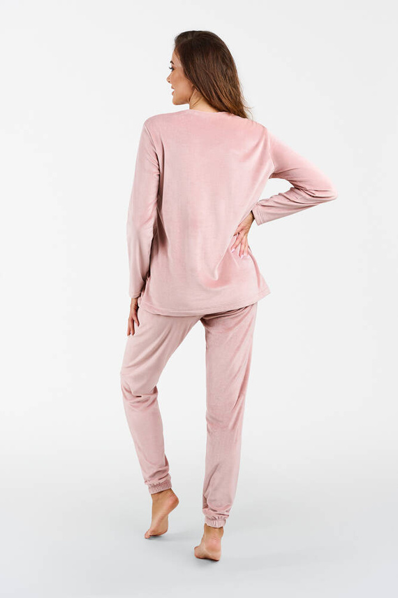 Akara Dámská souprava Italian Fashion - pudrově růžová