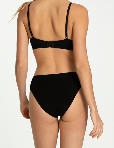 Julimex Bamboo Classic kalhotky černé - dámské bambusové kalhotky