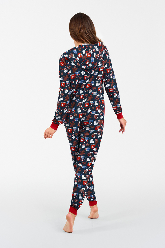 Makala Dámský overal Italská móda - potisk