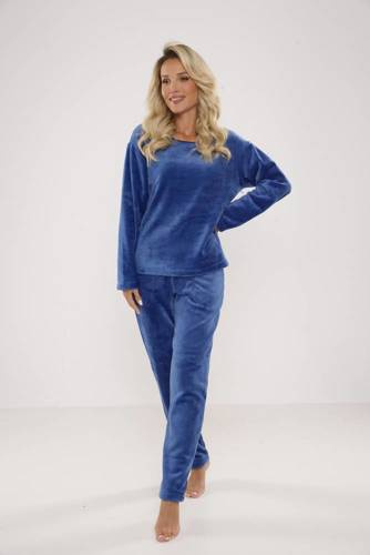 669 Měkké dámské pyžamo De Lafense - džínovina