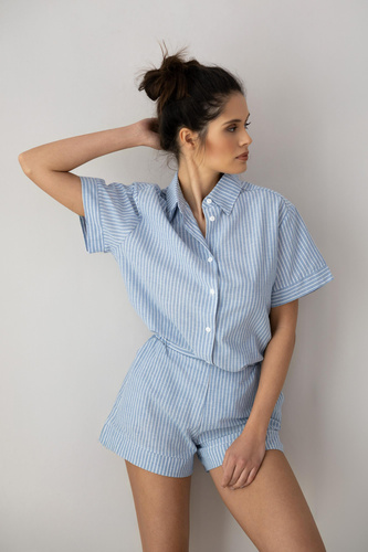 Sensis Jany Dámské pyžamo - modré