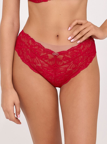 Figs 2177 Ava barbados - klasické dámské kalhotky z krajky a síťoviny