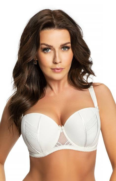 Podprsenka Gorsenia K 671/1 Martynika Balconette - krémová