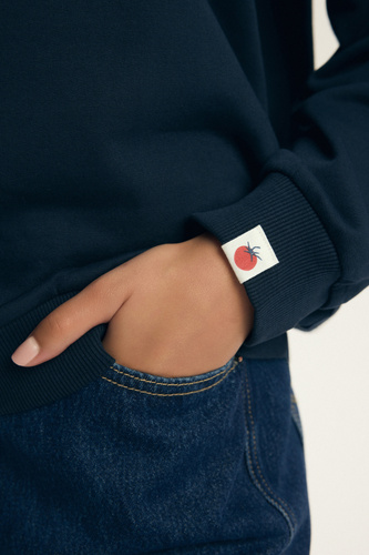 Dámská mikina Dessie Henderson z bavlny, lehce zateplená, s potiskem