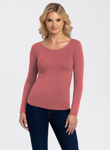 Manati Długi rękaw Bluzka damska Babell - róż