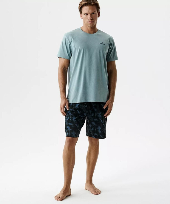 Pánské letní pyžamo Atlantic NMP-399 100% bavlna – lehké a pohodlné