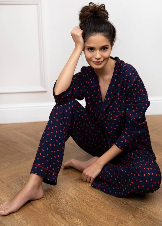 Sophia Dámské pyžamo Sensis - tmavě modré