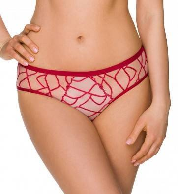 2201 Dámské kalhotky Lupoline - červené