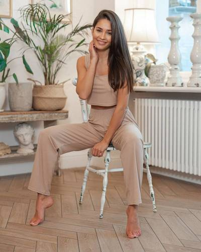 Sensis Laida Dámský pyžamový komplet - béžový