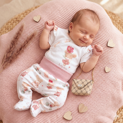 Nini Kojenecké Polodupačky Little Mouse 100% Organická Bavlna – Polsko