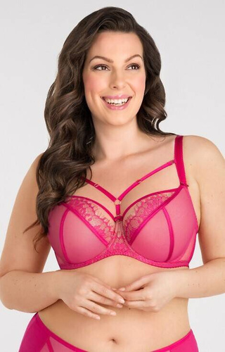 K 496 Paradise soft bra Gorsenia - amarant