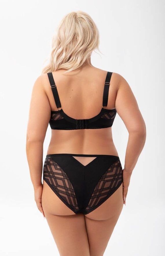 Gorsenia K 897 Estelle Soft černá podprsenka