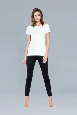 Ibiza Dámské tričko s krátkým rukávem Italian Fashion - bílé