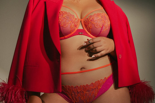 2162 Maxi Ava Soft Bra - Zářivá, měkká, velká velikost