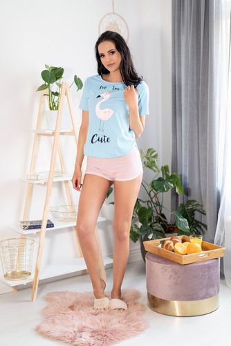 Cute Flamant 0304 LivCo Corsetti Módní dámské pyžamo