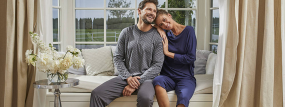 Song Dámské pyžamo 3/4 rukávy, 3/4 kalhoty Italian Fashion - tmavě modré