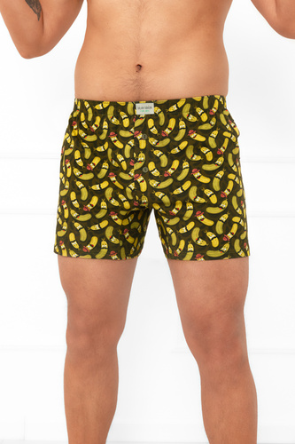 Maxim - volné pánské boxerky s potiskem okurek | Italian Fashion