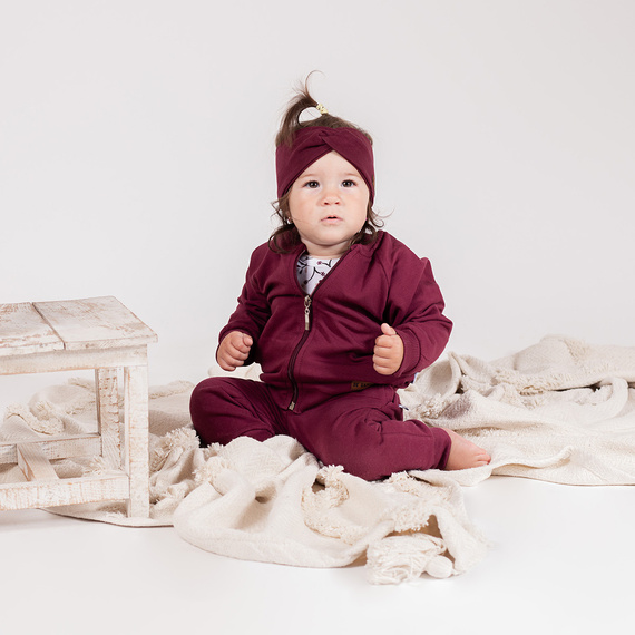 217272 Mikina Alisa Nicol - bavlna, vínová