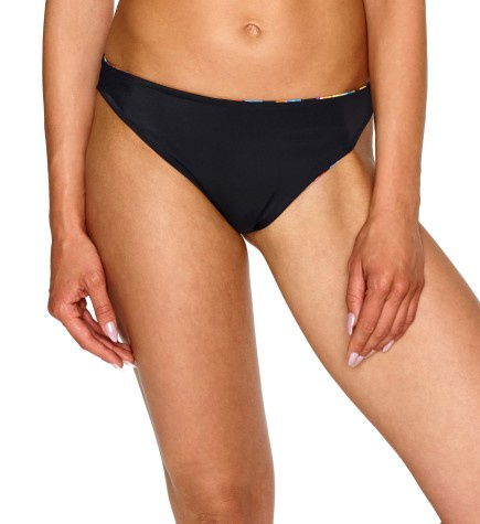 Elisa Figi 3 Lupoline oboustranný spodní díl bikini 2v1 černý a print