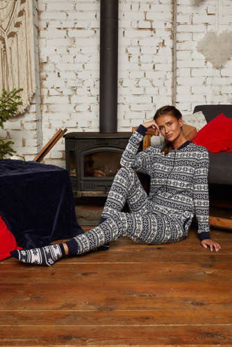 Alaska Dámský overal Italian Fashion - tmavě modrý