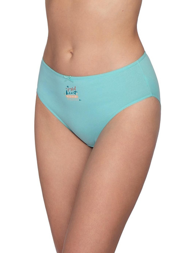 Dámské kalhotky L-120 BI-103 Lama – Bavlněné, klasický střih, 3 kusy