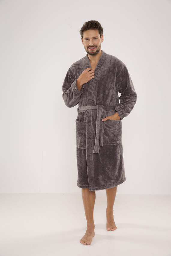 391 Pánský župan Hugo De lafense - šedý