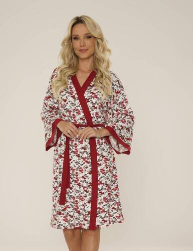 468 Mia Forex dámský župan - vínový