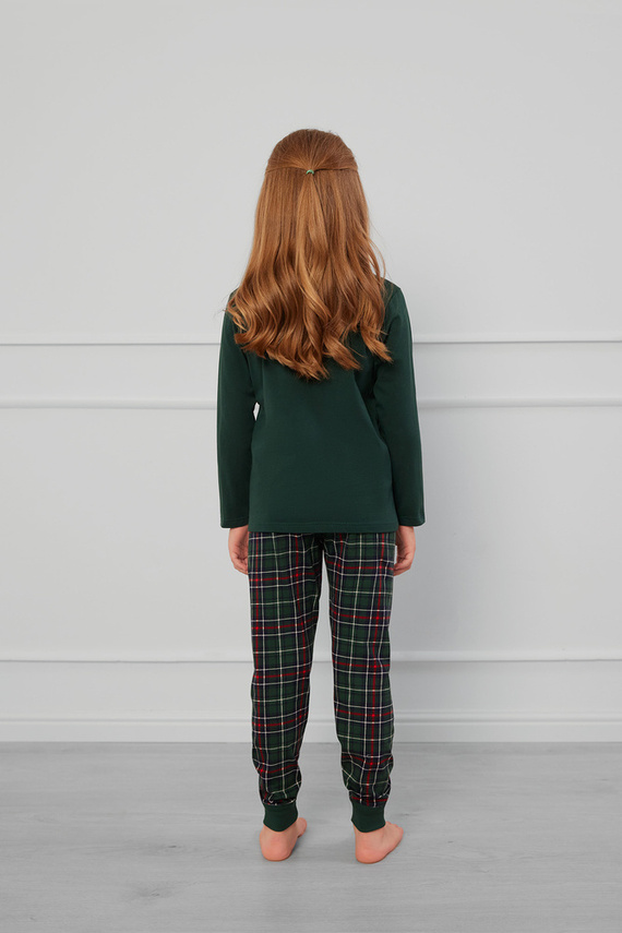 Fogo Dětské pyžamo Italian Fashion - zelené/potisk