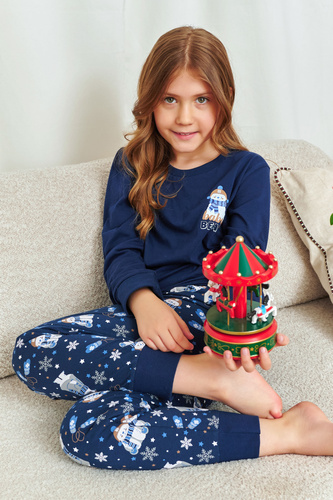 7339 Dětské pyžamo Doctor Nap Cozy Bear - 100% bavlna, unisex