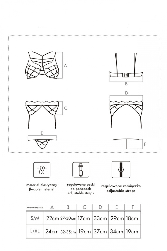 Soledad Dámský set LivCo Corsetti Fashion