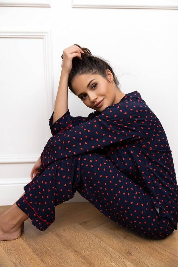 Sophia Dámské pyžamo Sensis - tmavě modré