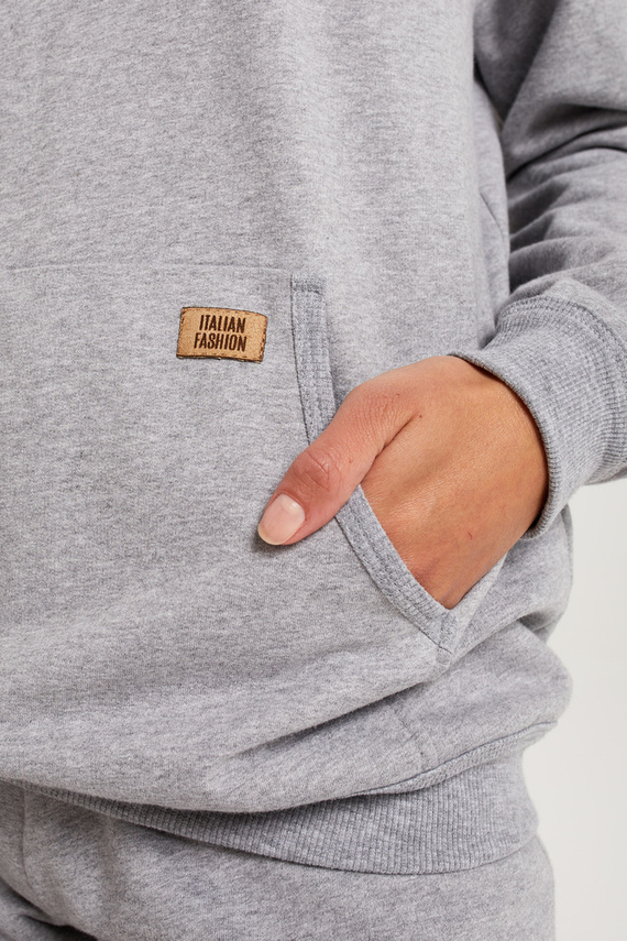 Dámská dlouhá souprava Fox. rukáv, délka. kalhoty Italian Fashion - melange