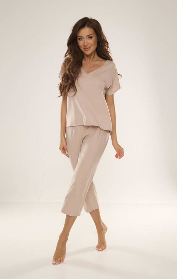 694 Dámské pyžamo Freya Forex - pískové