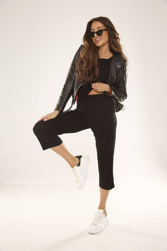 696 Freya Dámské pyžamo Forex - černé