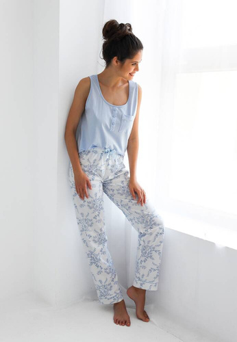 Dámské pyžamo Arely Sensis - modré